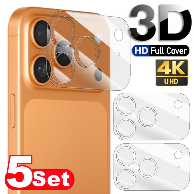 

5Sets 17PM Full Coverage Camera Lens Tempered Glass For iPhone 17 Pro Max 17Air Anti-scratch Lens Protective Film For iPhone17 iphone 11