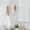 Wooden Giant Towel Clip Wall Mounted Bathroom Towel Holder  Large Clothespin Hook Hardware Accessories Giant Clothespin Holder