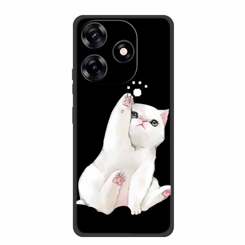 Funda For Infinix Hot 30 Case Hot30 Phone Cover Black Silicone Soft Phone Case For Infinix Hot 30 30i NFC Back Cover Case Capas