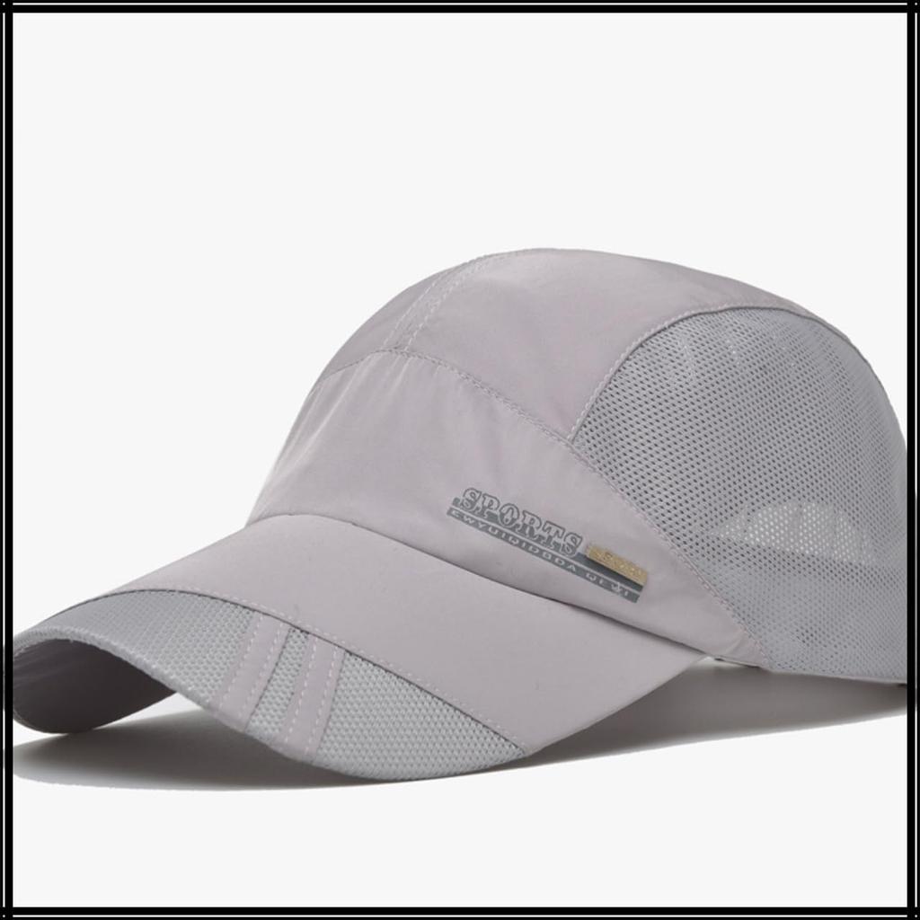 White Fang Outdoor Netz Einfach für Männer und CZA141 Hut, Schnelltrocknende Kappe, Leicht, Design, Frauen, (Weiß)