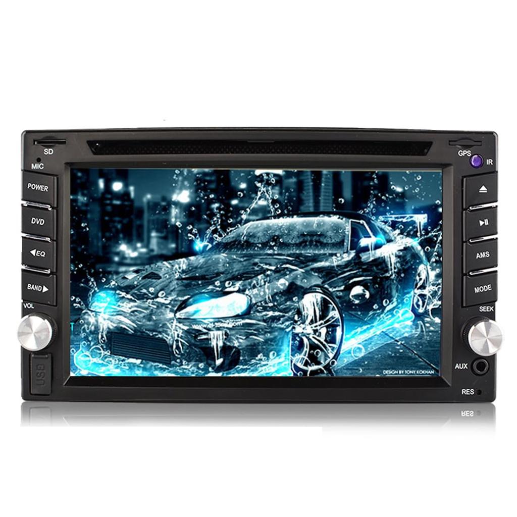 2Din7 inch Touch Screen Car Radio Player Car Stereo Bluetooth Handsfree Remote Control USB/SD/AUX DVD/CD