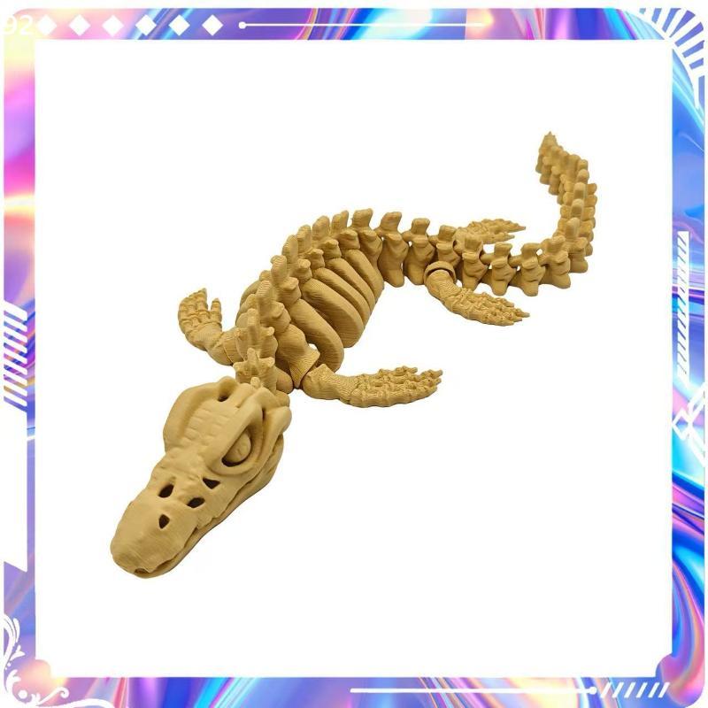 Large Dinosaur Bone with Fins Mosasaurus Skeleton 1Pcs for Fish Tank Decor DIY Aquarium Accessory