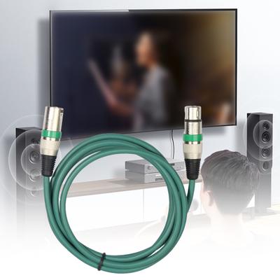 Audio Cable Shielded 3Pin XLR Male Anti-interference 100/180cm To Female Microphone AUX Cord