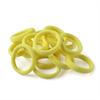 Solid Colors Seamless No Crease 4cm Hair Tie Elastic Nylon Ponytail Holders Fabric Hair Ropes Accessories for Toddlers Women