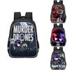 Durable Oxford Cloth Murder Drones Plush Backpack Large Capacity Anime Series