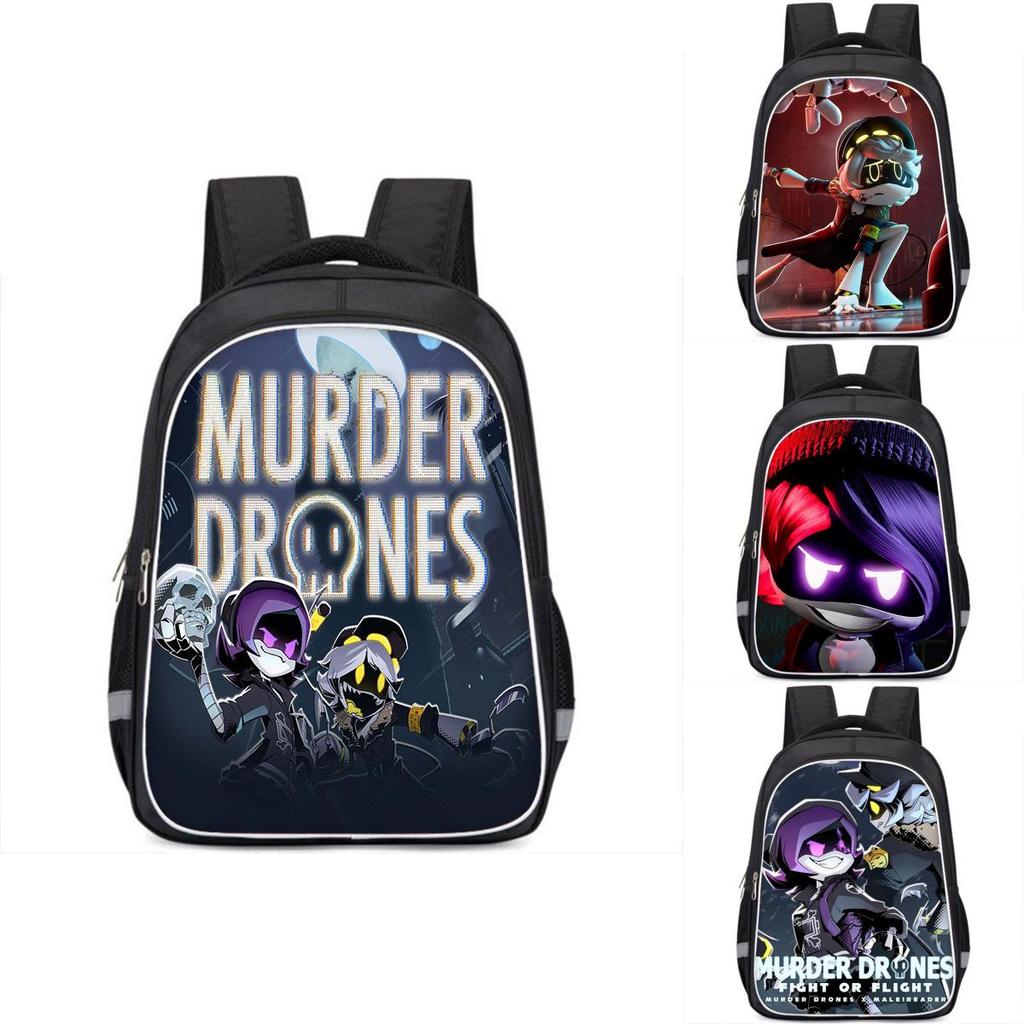 Durable Oxford Cloth Murder Drones Plush Backpack Large Capacity Anime Series
