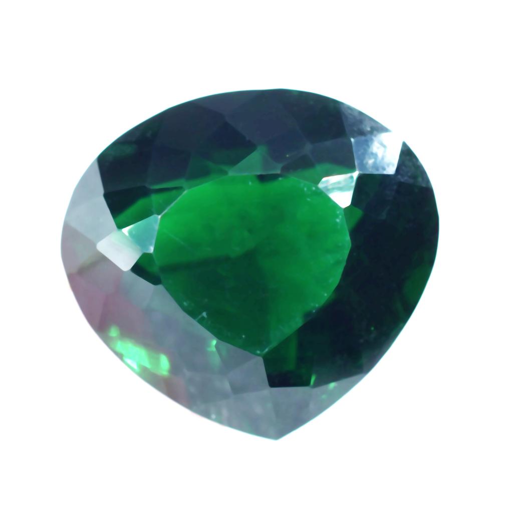Natural Green Brazilian Topaz 57ct Pear Cut Certified Loose Gemstone