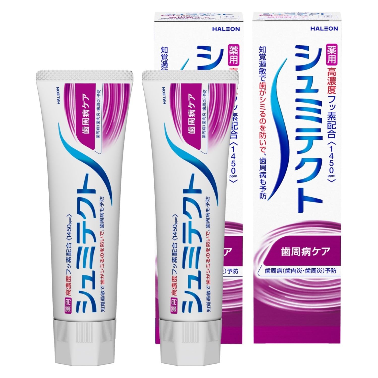 

Shumitect Periodontal Care [Quasi-drug] Toothpaste for Sensitive Teeth Care High Concentration Fluoride 1450ppm 2 bottles
