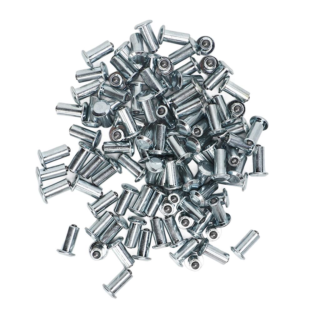 100 ks hřebu na pneumatiky Silný protiskluzový hrot pneumatiky pro vysokozdvižný vozík ATV UTV Off Road Silver 13 mm