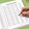 Livro de Exercícios de Multiplicação e Divisão 99 Vezes com 48 Páginas Treinamento em Matemática Livro de Cálculos para Crianças de 3 a 8 Anos