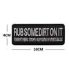 Pirate Shield Embroidered Velcro Patch Armband