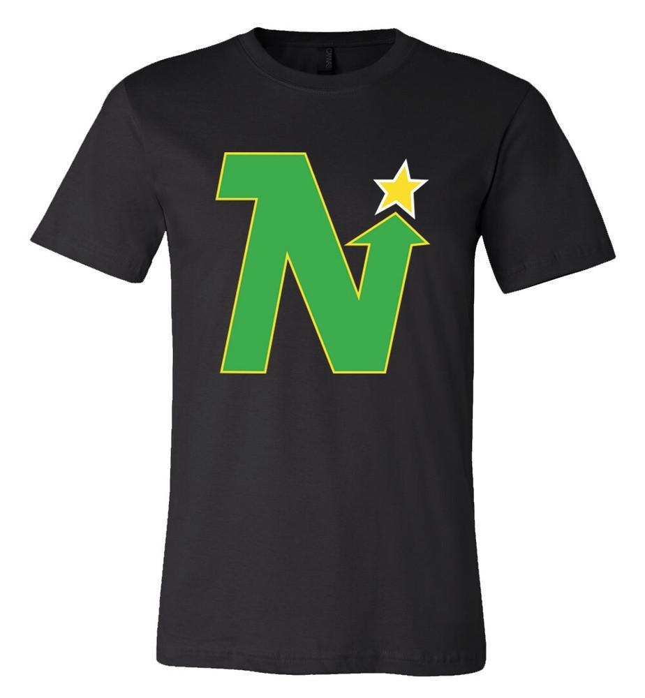 Minnesota North Stars Throwback Team logo shirt S-6XL Tracking!! Unisex T-Shirt XL
