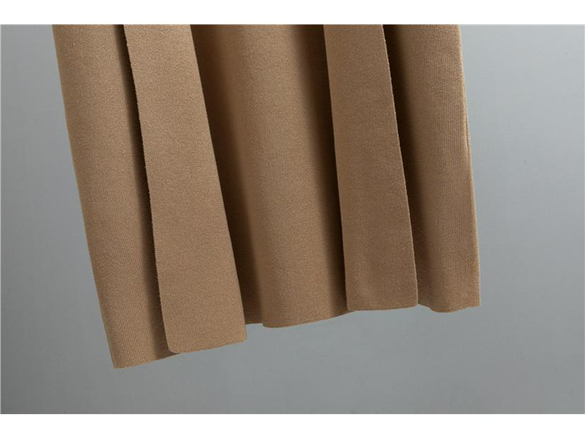 Europäische & Amerikanische Mode Gestricktes Dreiteiliges Set: Herbst/Winter Freizeitweste, Strickjacke und Hose mit weitem Bein