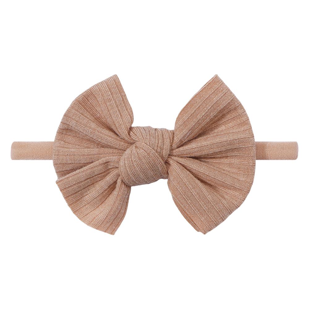 1/2Pcs/Lot Newborn Baby Headband Bows Nylon Baby Girl Headbands Elastic Soft Hair Bands For Children Baby Hair Accessories Kids