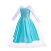 Dressy Daisy Toddler Girls' Snow Princess Dress, Light Blue, Size 120, Ages 6-7, Perfect for Halloween, Princess Cosplay, and Parties