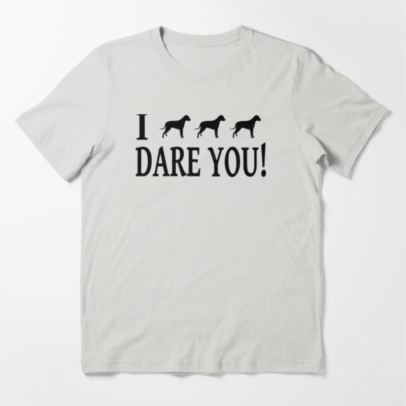 

Mens brand fashion tshirt Summer T shirts For Men I Triple Dog Dare You Essential T Shirt male oneck short sleeve casual tops 4XL