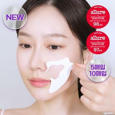 Probioderm tirpstantis kolagenas Deep Shot nasolabial raukšlės ir skruostų plėvelė 5 porcijų rinkinys (+Collagen Water 91 Mist 15ml)