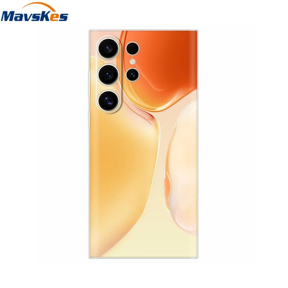 Case For Samsung S25 Ultra Cute Heart Flower Cover Soft Silicone Matte Protective Fundas For Samsung Galaxy S25+ S25 s 25 Shells