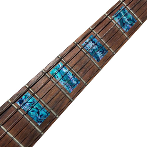 Inlaystickers Jockomo Standard Block/Avalon Blue Guitar Inlay Sticker