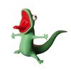 3D Printed Lizard Figurine Funny Lizard Meme Ornament Tabletop Green Lizard Collectible for Desk Living Room Bedroom Decor