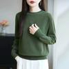 Sweater for Women Autumn Winter Thickened Warm Knitted Stretchy Long Sleeve Oversize Tops