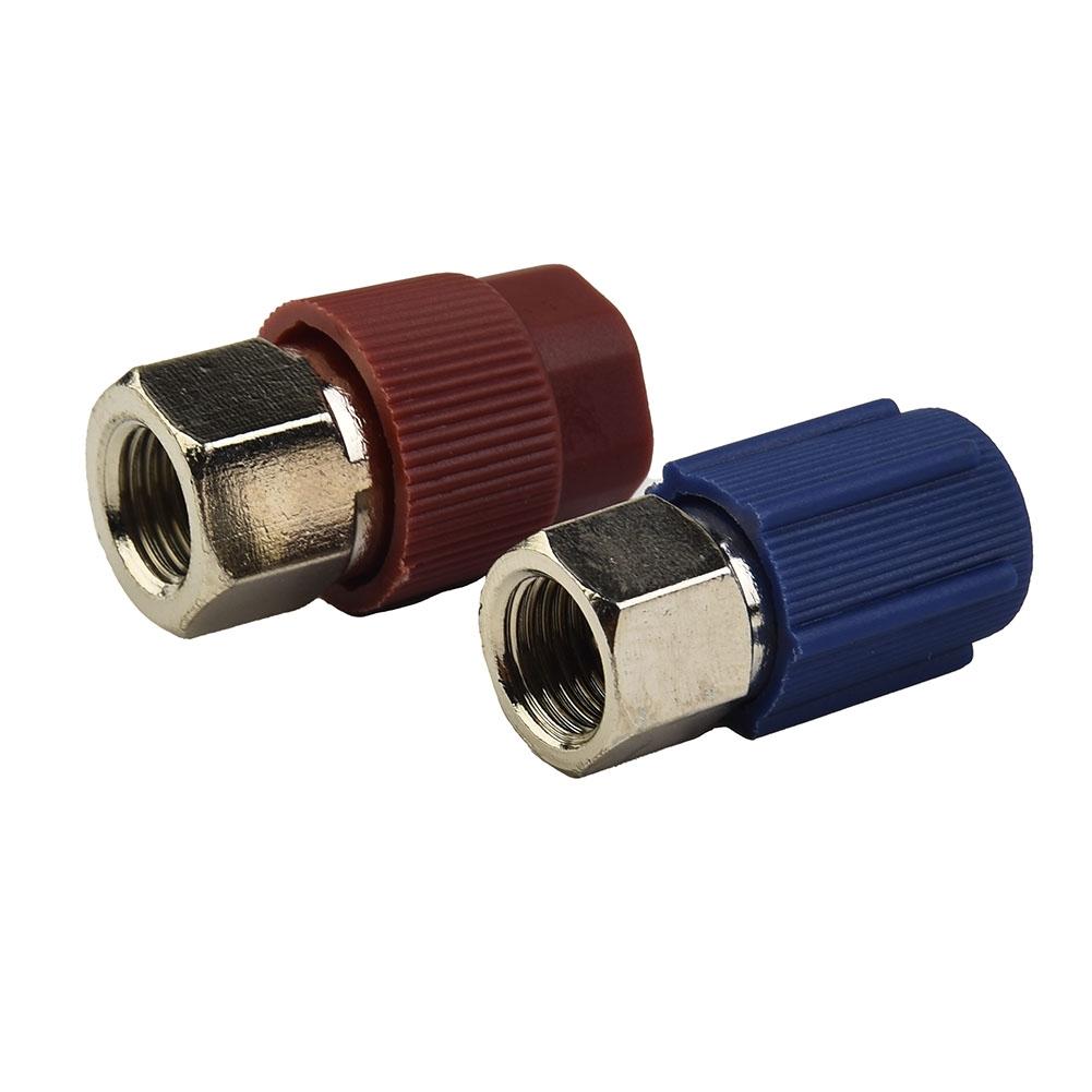 A/C Charging Port Adapter Air Condition Fitting Port
