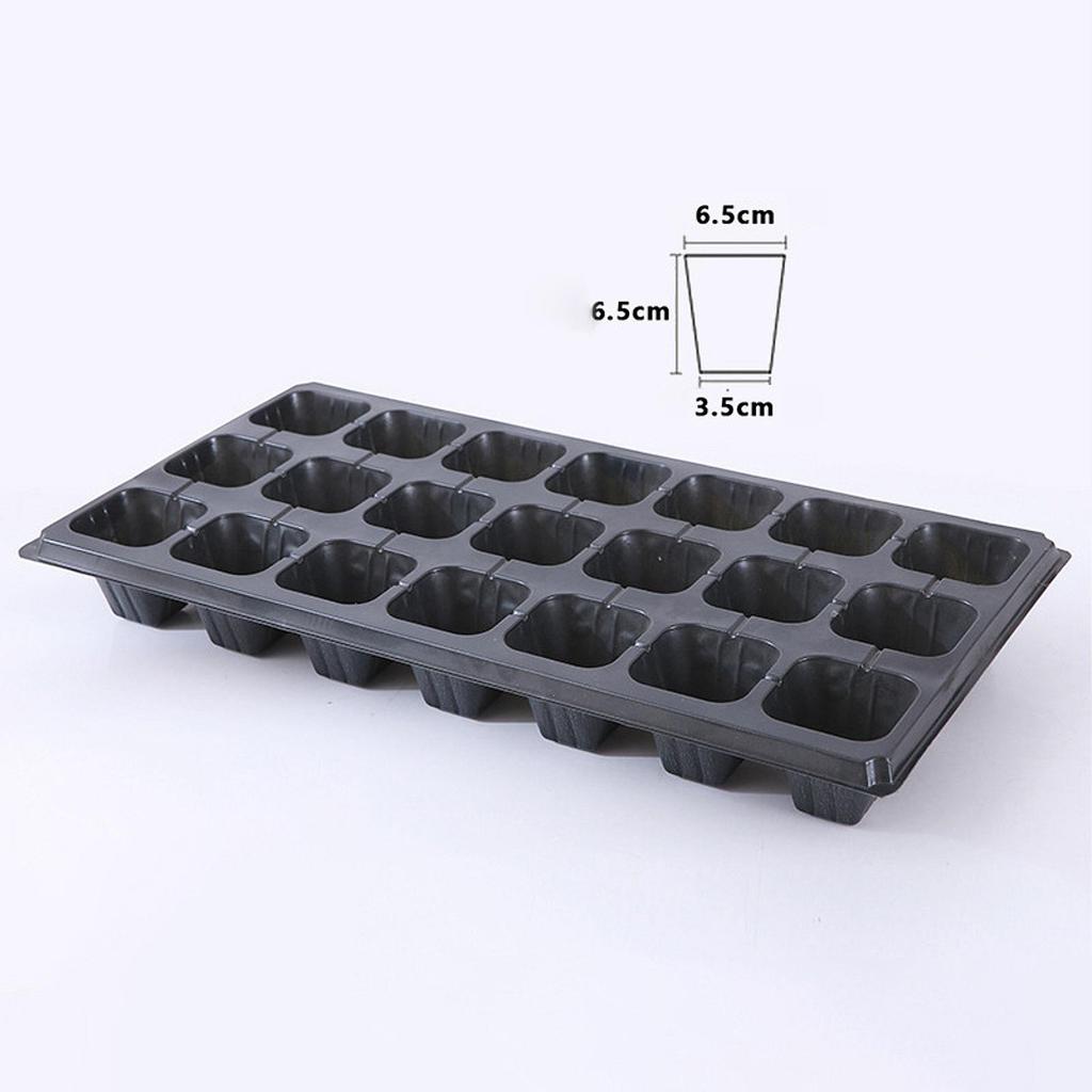 10 Count Propagation Trays for Nursery Use with Drain Holes