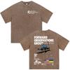 T-shirt Lavata Vintage della Marca Forward Observations Group, Abbigliamento per Uomo e Donna, Moda Gotica, T-shirt a Manica 291