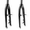 Gabeln für Fahrrad Gabeln 3K Carbon Gabeln 20 Zoll Für Faltrad BMX Kinder Rennrad Gabelstützen Scheibenbremse/V-Brake/C-Brake