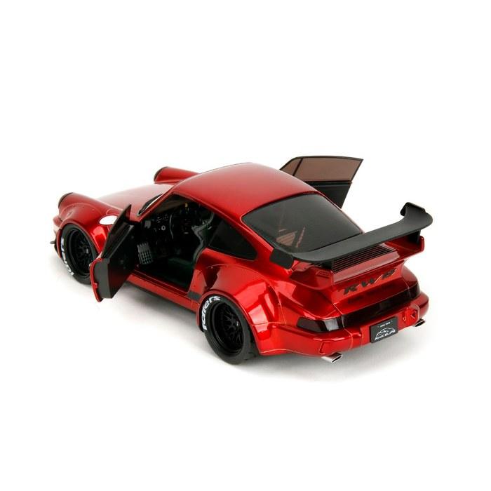Kyosho Jada Toys PINK SLIP Series 1/18 Porsche RWB Red Metallic JADA35726