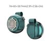 360 Degree Adjustable Suspended Waist Fan Long-Lasting Pocket Fan