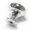 4pcs/8pcs/12pcs Chrome Metal Door Knobs Drawer Wardrobe Kitchen Cupboard Handles Silver
