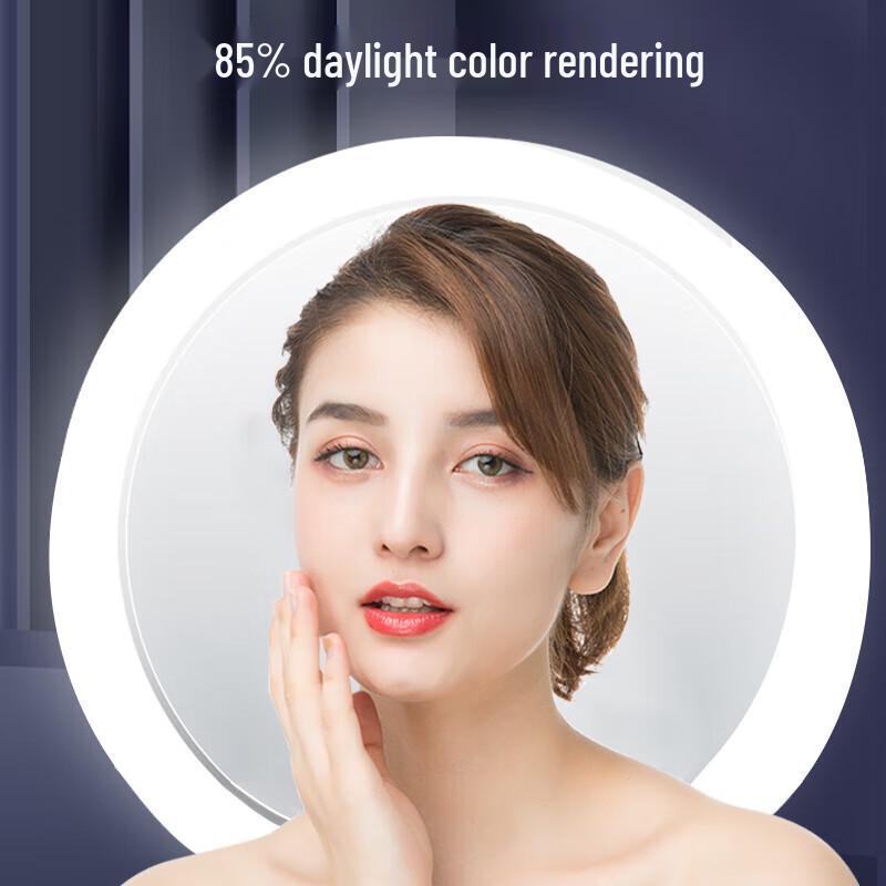 Aige LED Smart Adjustable Desktop Makeup Mirror