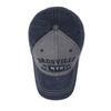 Spring Summer Men Baseball Cap Casual Distressed Washed Cotton Letter Embroidered Cap Bent Brim Dome Casual Sun Protection Hat