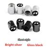 For Volkswagen b44Pcs Meta Alloy Car Tire Valve Stem Air Caps Cover For VW Volkswagen Golf Polo Passat Tiguan Touran Jetta GTI Car Accessories