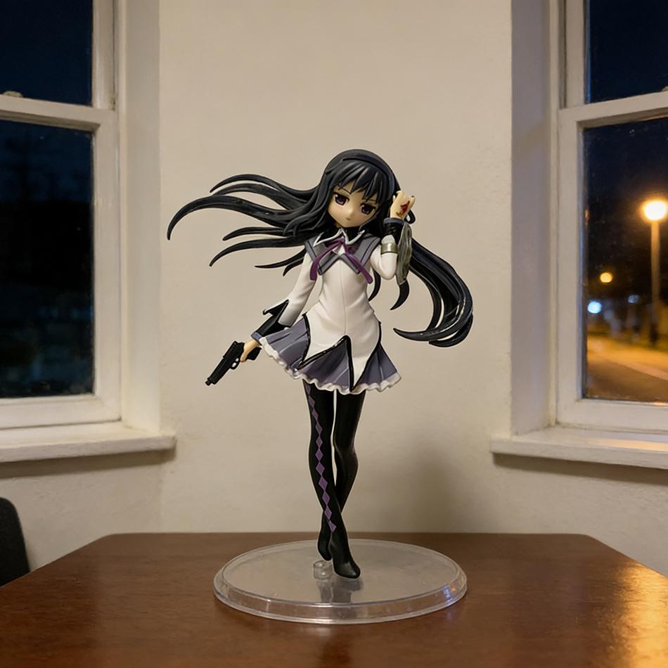 Gift Madoka Magica Figure Akemi Homura Anime PVC Model Birthday Present Ornaments Collectible Gift Toys children birthday gift