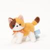 Bow Standing Adorable Cat Plush Toy For Children Birthday Present And Collection