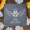 Personalized Pet Memorial Stone Custom Dogs Name of Death Personalized Pet Loss Gifts Dog Grave Marker Plaque Tombstone Custom