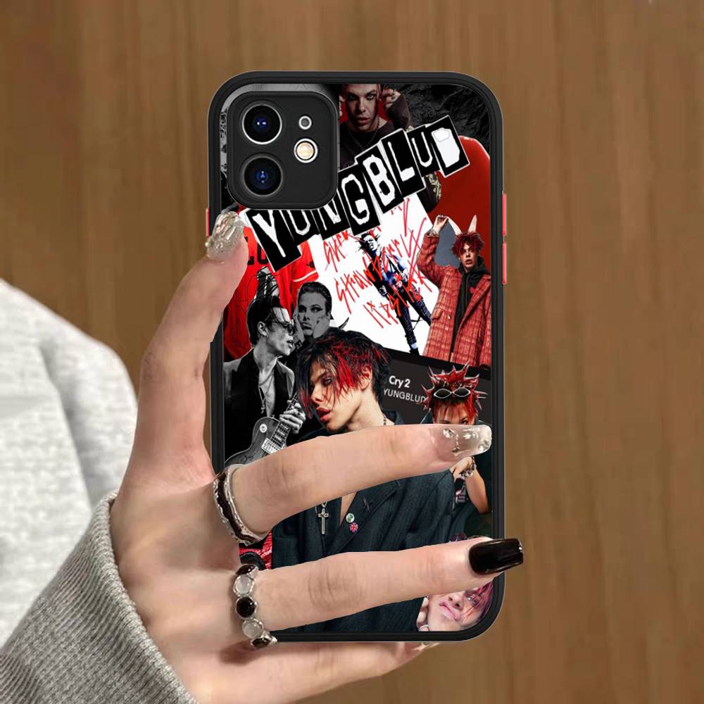 

Y-Yungblud Hot Singer Phone Case For IPhone 16e 16 15 14 13 12 11 Pro Max X XS MAX Plus Spuerstar Matte Cover iphone 15 pro