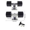 Longboards Achse und Räder Skateboards Radhalterung Brückenbasis und PU-Rad Hardware Skateboards Zubehör