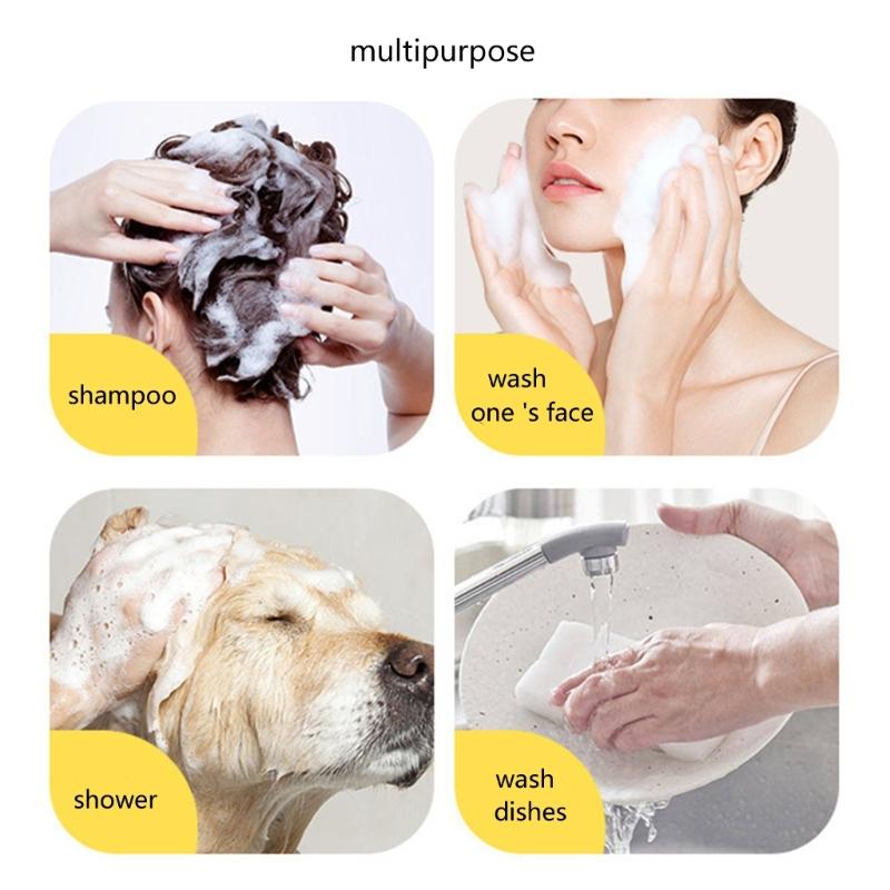 Electric Pet Bath Soap Dispenser Creates Rich Foam For Quick Dog Cleaning Automatic Dog Bathing Foam Machine Pet Supply