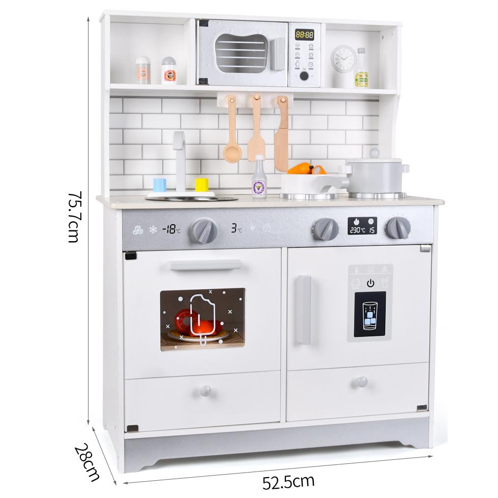 BABIBO Children's Wooden Play Kitchen Toys/boys And Girls Gift Simulation Kitchenware/kindergarten Simulation Cooking Toys