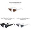 Triangle Sunglasses Men Women Uv400 Blocker For Summer Festivals