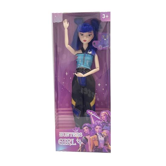 

Vinyl Hunters Girl Figurine Anime Movie Girl Idol Action Figure with Movable Joints Collectible Pretend Play Toy Gift for Girls