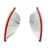 BSP990 Rear Bumper Tail Fog End Light Lamp Lens Reflector Left and Right Sides 265852501R, 265804720R for Renault Megane MK4 HB