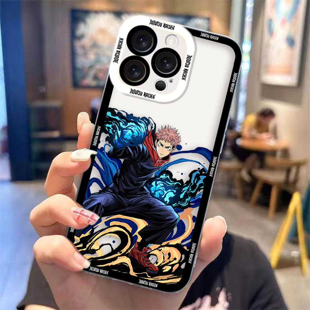 J-Jujutsu k-Kaisen Gojo Satoru Clear Phone Case For Samsung Galaxy S26 S25 S24 S23 S22 S21 S20 FE S10 PLUS S30 ULTRA EDGE Case