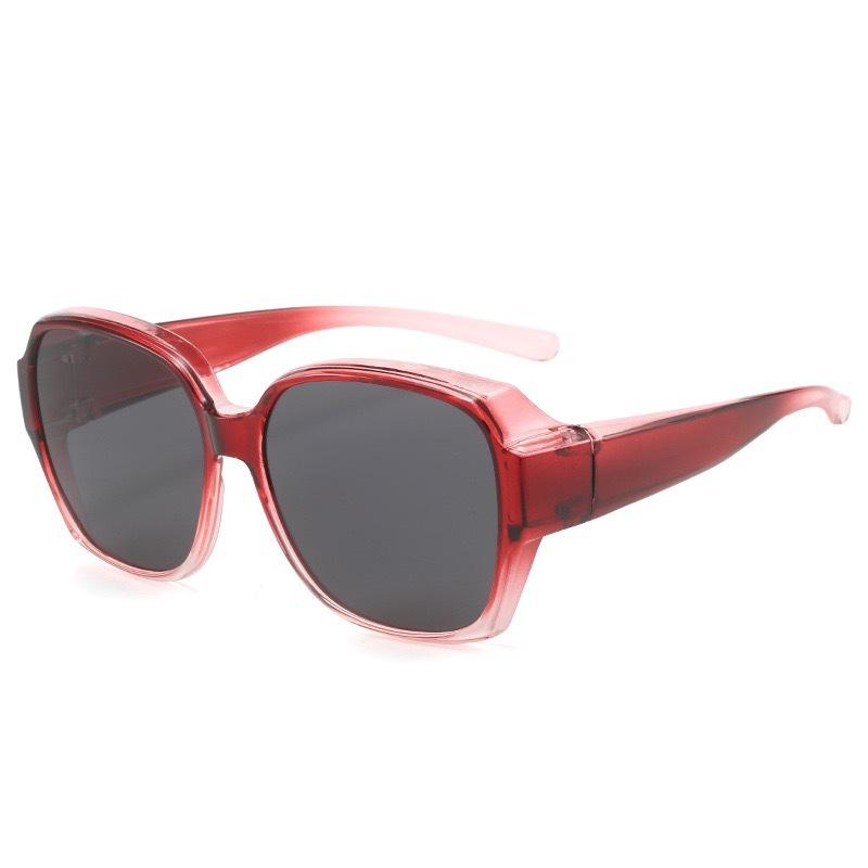 Polarized Glasses Women's Myopia Dual-Purpose Sunglasses Men's Trendy Anti-Glare Sunglasses for Driving