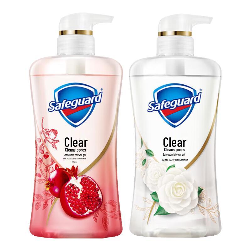 Safeguard Purifying Gel Deep Cleansing Shower Gel Duo