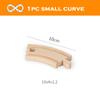 All Kinds Wooden Track Accessories Beech Wood Railway Train Track Toys Fit for Biro All Brands Wooden Tracks Toys for Kids Gifts