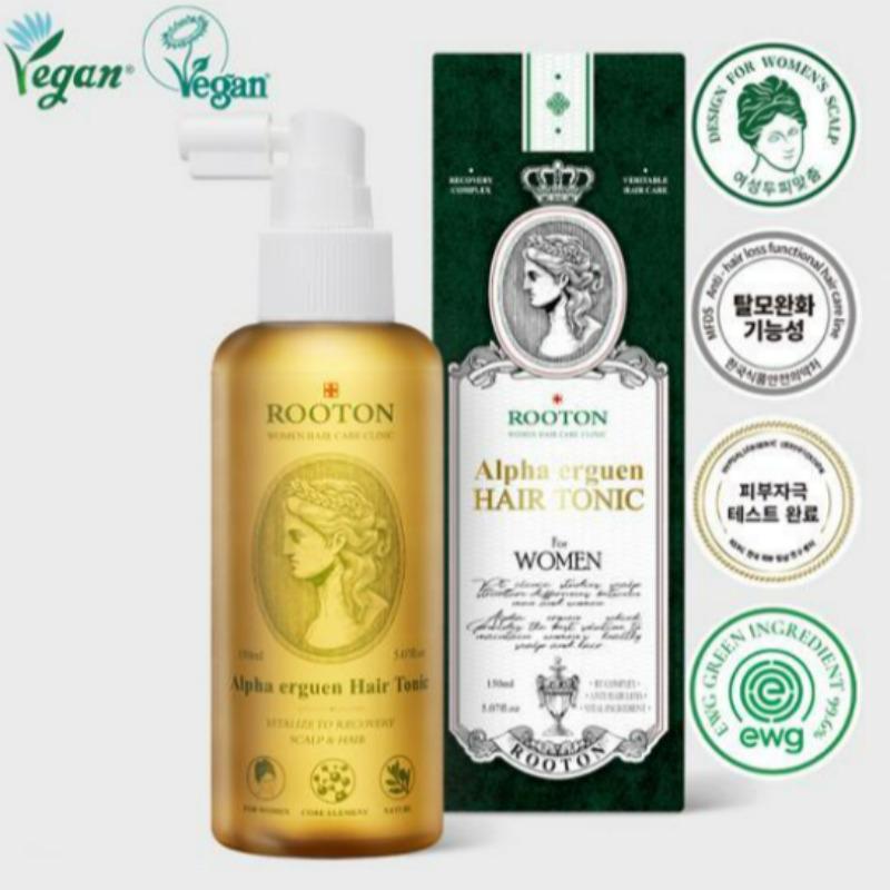 Luton Alphaergen Hair Tonic for Women’s Scalp 150ml (Helps Relieve Hair Loss Symptoms)